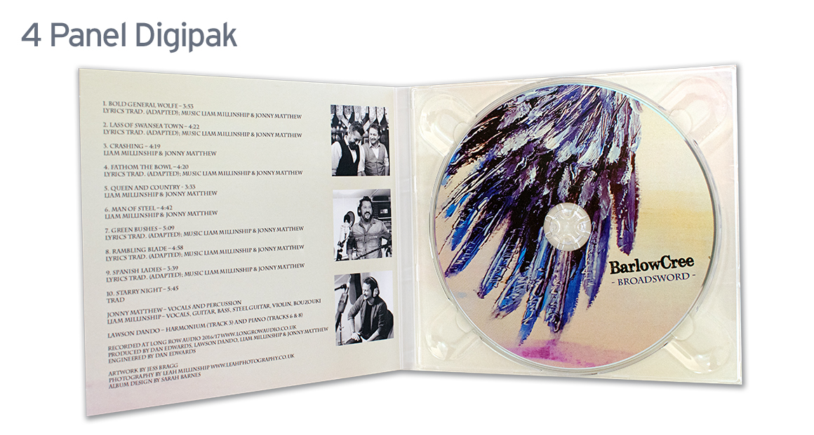 4 Panel CD Digipak Image 3