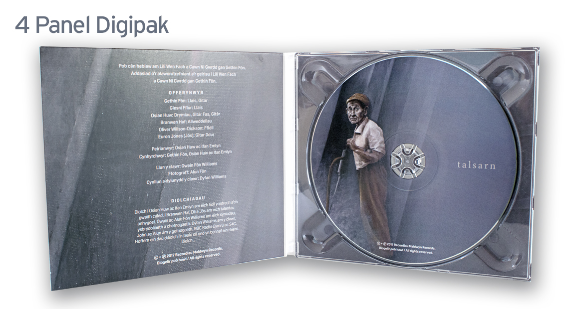 4 Panel CD Digipak Image 4