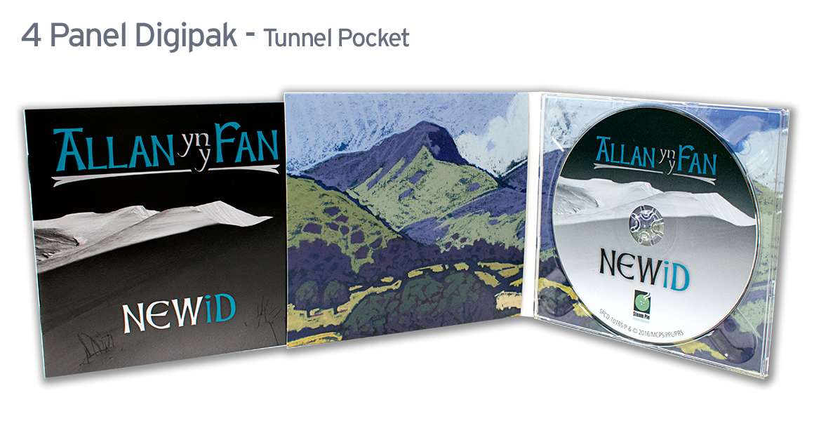 4 Panel CD Digipak Image 1