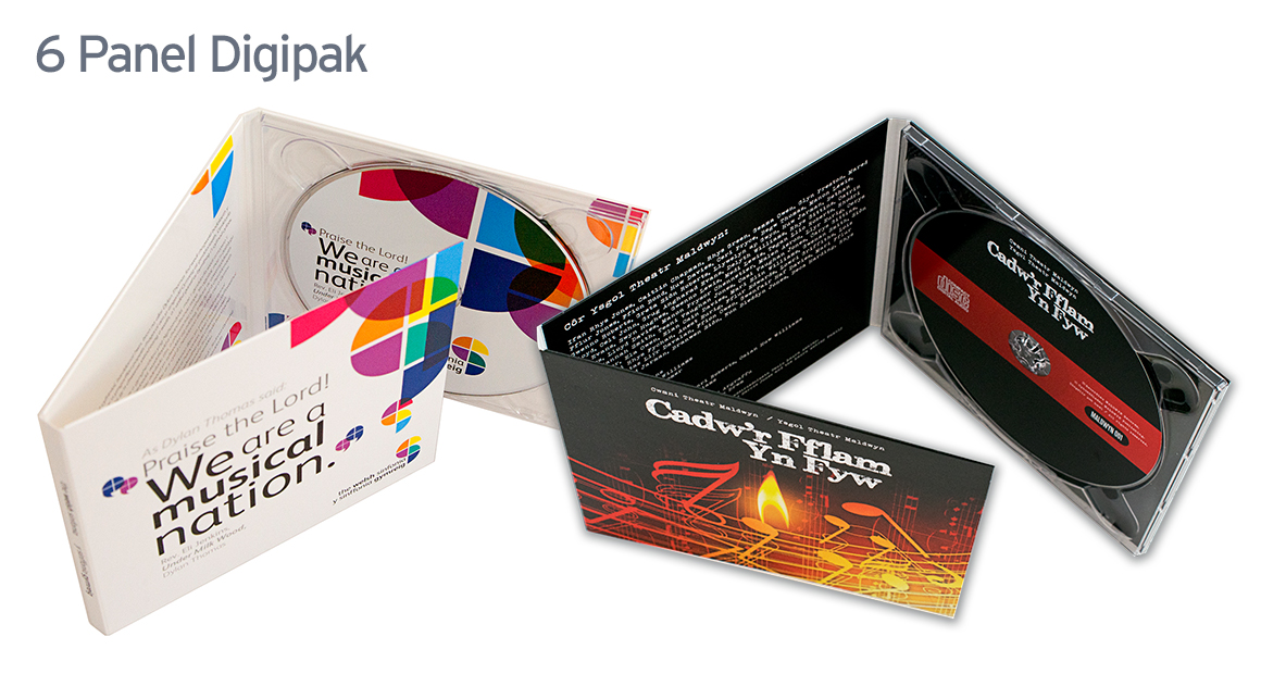 6 Panel CD Digipak Image 1