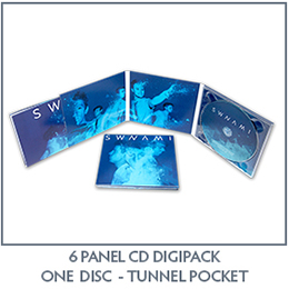 CD Digipak 6 Panel CD Digipack