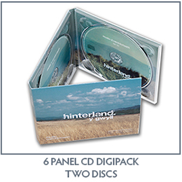 CD Digipak 6 Panel CD Digipack