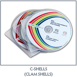 CD Cshells or Clam Shells