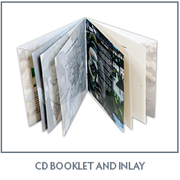 CD Booklet and Inlay Printing Booklet and Inlay Printing