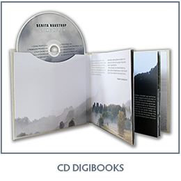 16 to 120 page CD Digibook