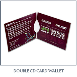 Double CD Card Wallet Double CD Card Wallet