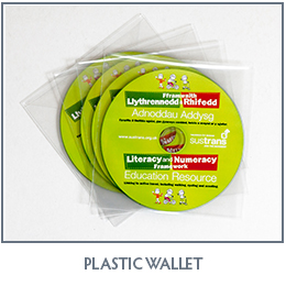 CD Plastic Wallets