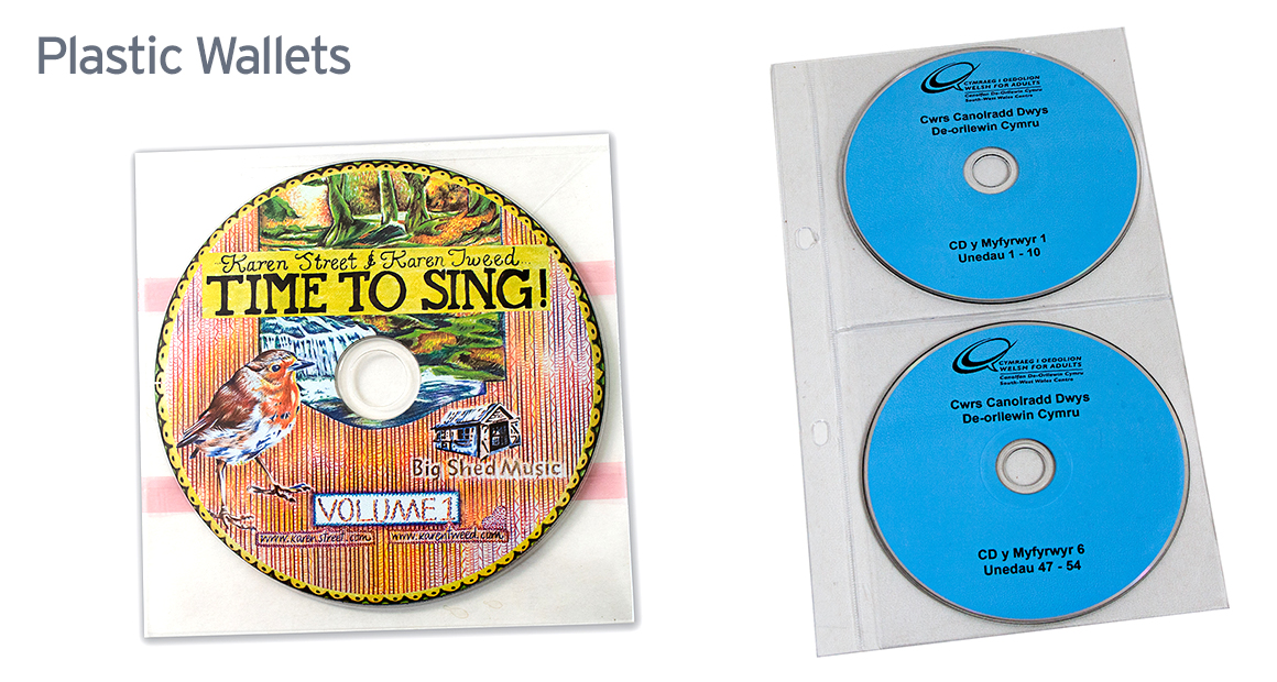 plastic Cd Wallets