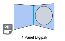 CD Digipak 4 Panel CD Digipack 4 Panel CD Digipak 1 Disc
