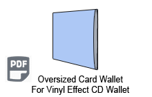 Oversized CD Card Wallet