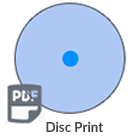 CD Disc Print Template CD Disc Print