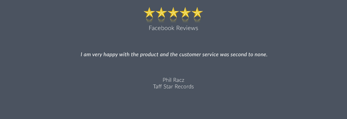 I am very happy with the product and the customer service was second to none.